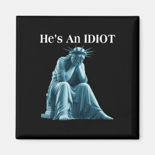 Sarkastisk antitrump är en ideostaty av lök magnet