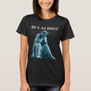 Sarkastisk antitrump är en ideostaty av lök t shirt