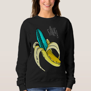 Sarkastisk banan outfit illustration grafisk desig t shirt