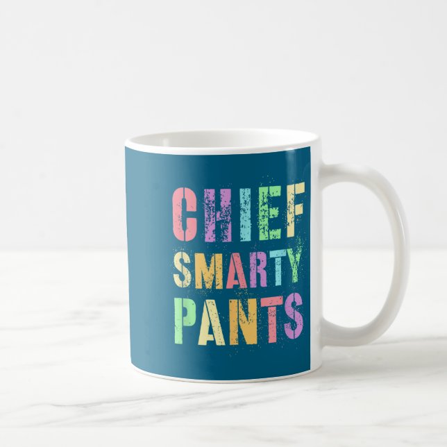 Sarkastisk chef smartskalle befordrad ledare stam kaffemugg (Höger)