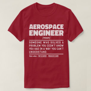 Sarkastisk definition av Ingenjör Noun T Shirt