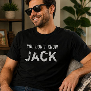 Sarkastisk humor grafisk t-shirt för män
