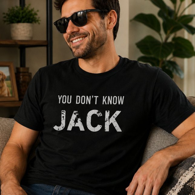 Sarkastisk humor grafisk t-shirt för män (Skapare uppladdad)