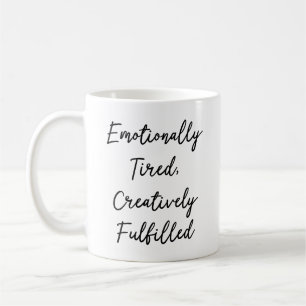 Sarkastisk humorpresent rolig kreativ konstnär kvi kaffemugg
