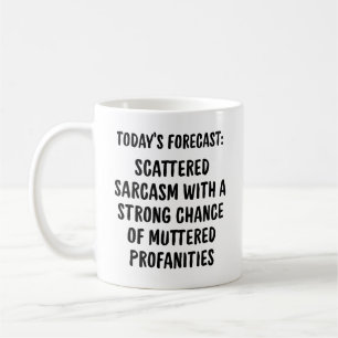 Sarkastisk kaffemugg: En humoristisk daglig progno Kaffemugg
