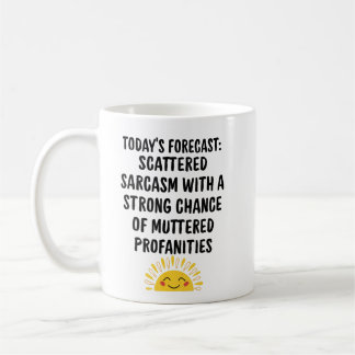 Sarkastisk kaffemugg: En humoristisk daglig progno Kaffemugg