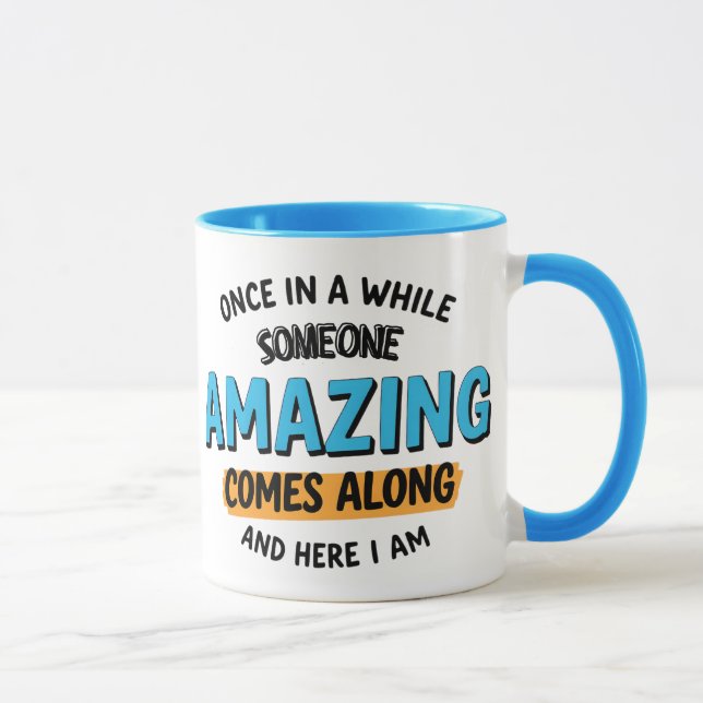 Sarkastisk mugg, rolig kaffemugg (Höger)