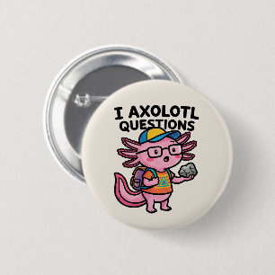 Sarkastisk nörd axolotl jag axolotl frågor meme knapp
