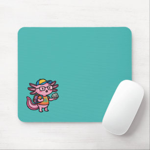 Sarkastisk nörd axolotl jag axolotl frågor meme musmatta