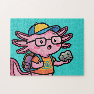 Sarkastisk nörd axolotl jag axolotl frågor meme pussel
