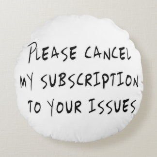 Sarkastisk roliga meningar och salt Sarcasm för Rund Kudde