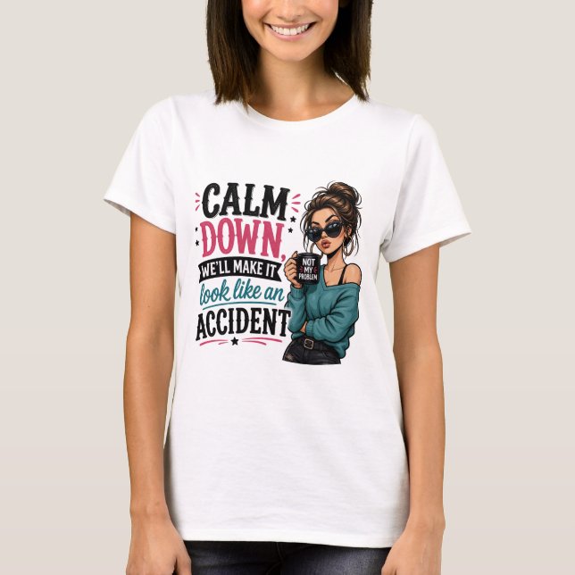 Sarkastisk Rollig T-shirt (Framsida)