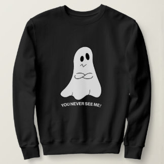 Sarkastisk spök-sweatshirt – Du ser mig aldrig T Shirt
