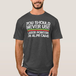 Sarkastisk varning för övervakningskamera t shirt