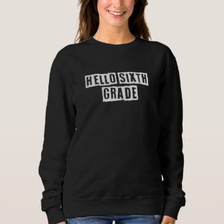 Sarkastiska idé-citat  Hej sjätte klass T Shirt