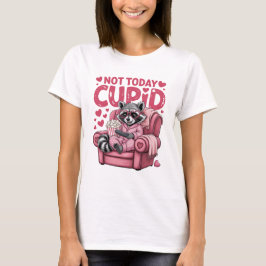 Sarkastiska tvättbjörnsvalentin t shirt