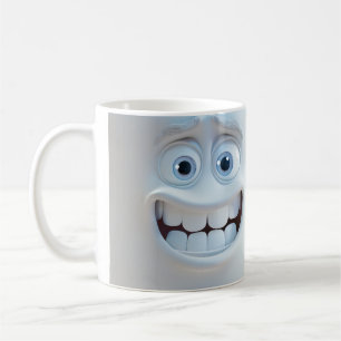 Sarkastiskt ansikte kaffemugg