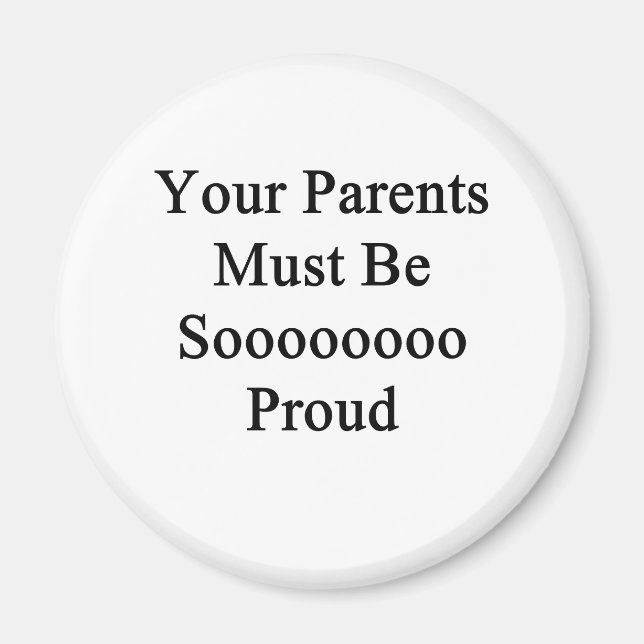 sarkastiskt förolämpande skämt magnet (Framsidan)