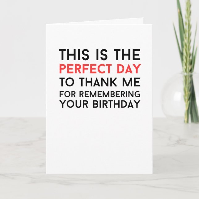 Sarkastiskt humoristiskt roligt gag Folet Greeting Kort (Framsida)