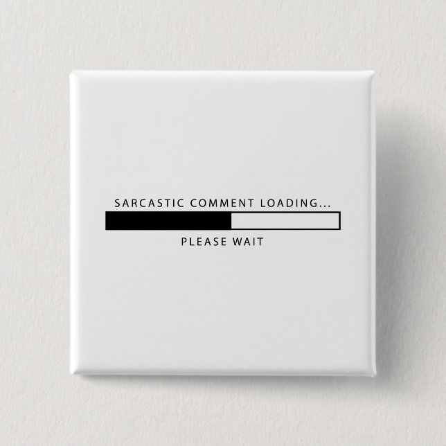Sarkastiskt ladda för kommentar knapp (Framsida)