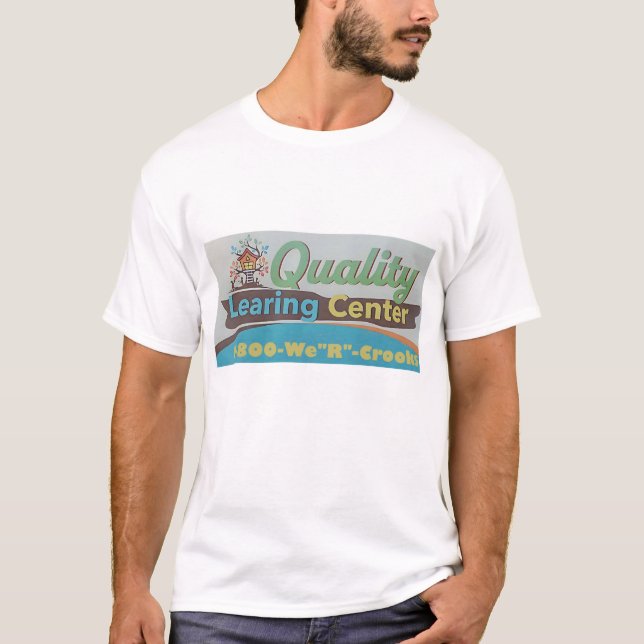 Sarkastiskt "Lärcenter" T Shirt (Framsida)
