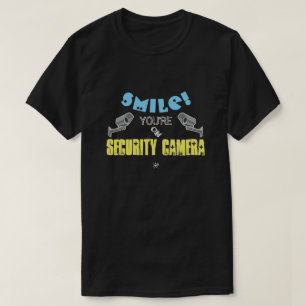 Sarkastiskt skämt v2 för sekretess- och skyddskame t shirt