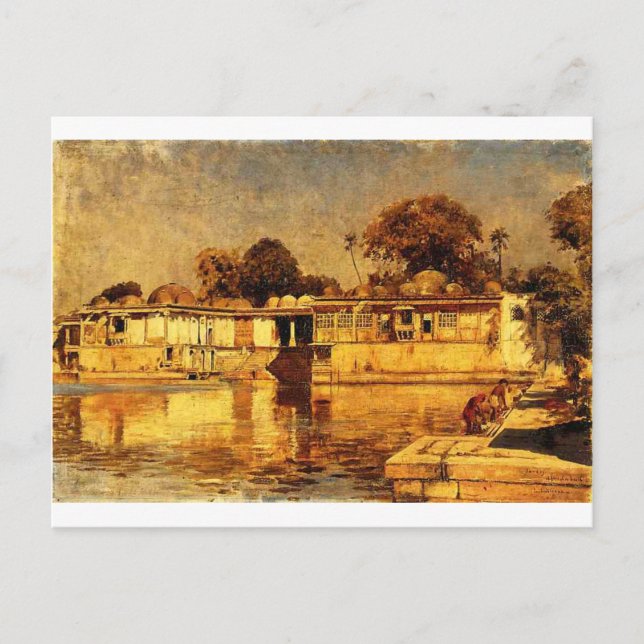 Sarkeh, Ahmedabad, Indi av Edwin Lord Weeks Vykort (Framsida)