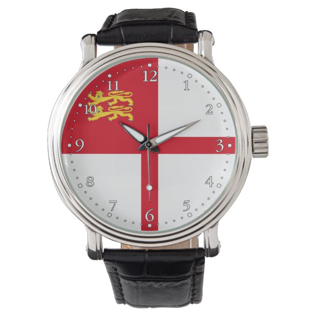 Sarkflagga Armbandsur (Framsida)