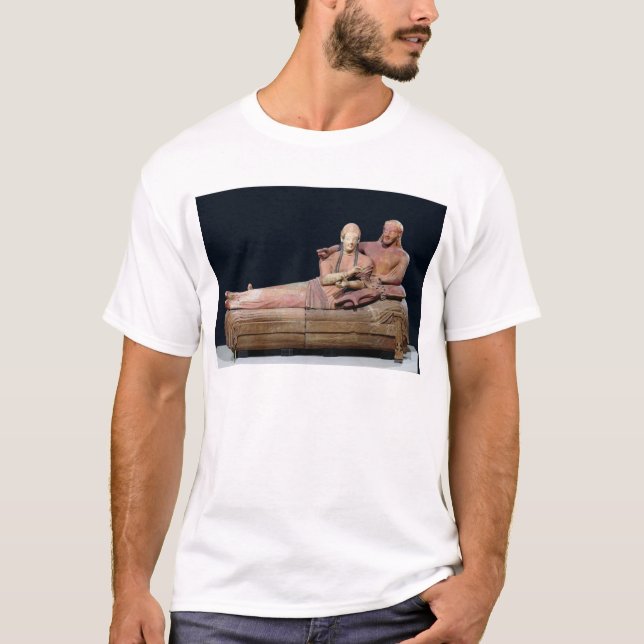 Sarkofag av en gift par, 525-500 BC Tee (Framsida)