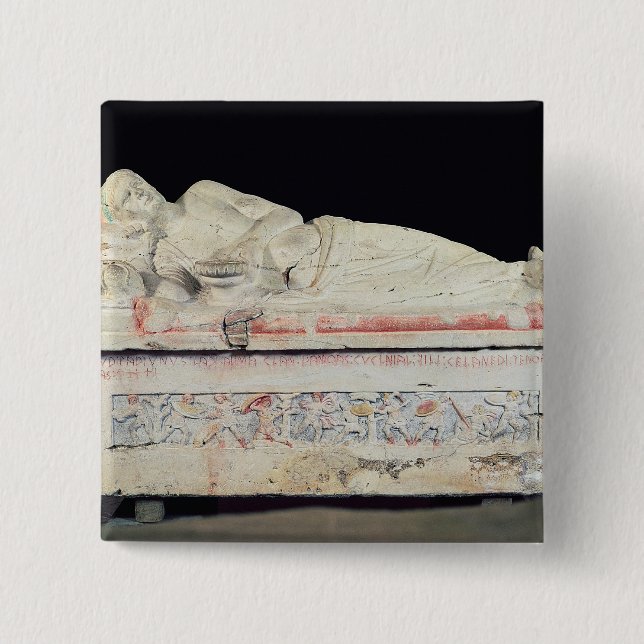 Sarkofag Etruscan Knapp (Framsida)