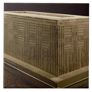 Sarkofag från den Abu mörten (limestone) (se ock Kakelplatta