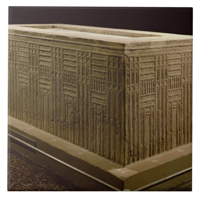 Sarkofag från den Abu mörten (limestone) (se också Kakelplatta (Framsidan)