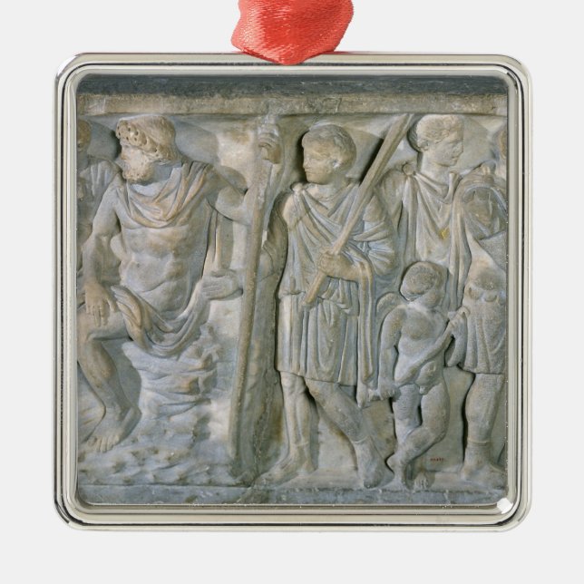 Sarkofag Julgransprydnad Metall (Framsidan)