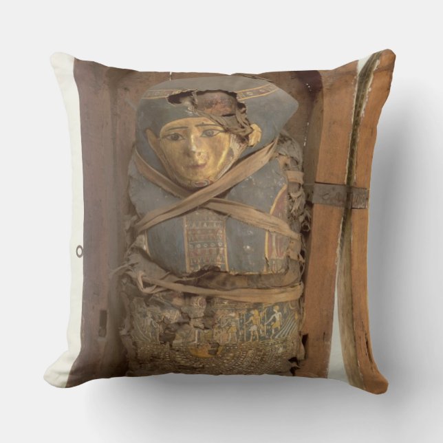 Sarkofaget och mummified förkroppsligar av kudde (Framsida)