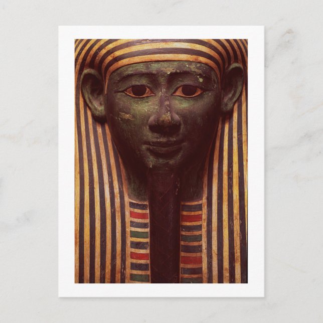 Sarkofagus av Psametik (664-610BC) Vykort (Framsida)