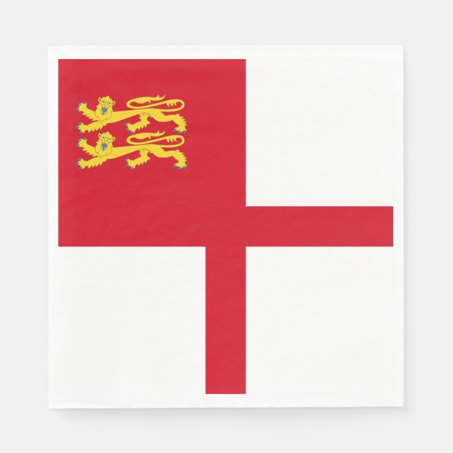 Sarks flagga pappersservett (Framsidan)