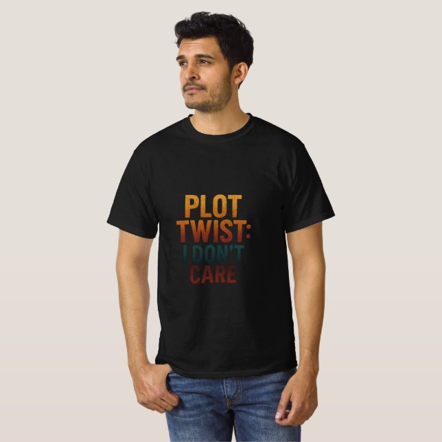 sarksatiskt citat t shirt (Hel framsida)