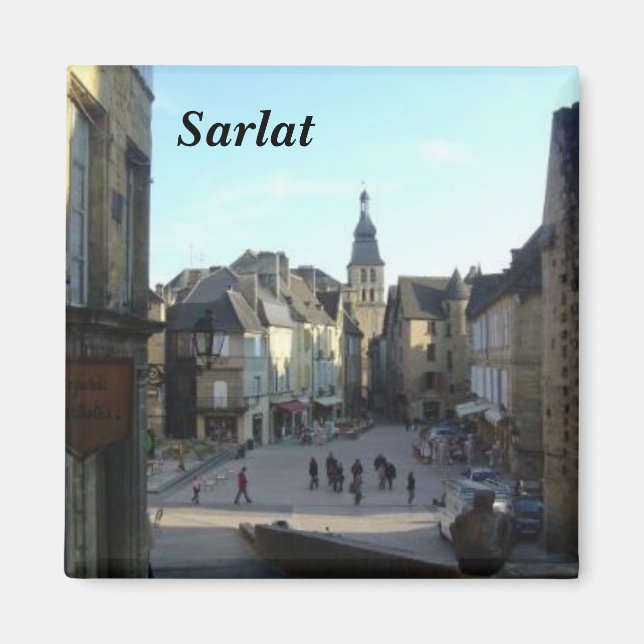 Sarlat - magnet (Framsidan)