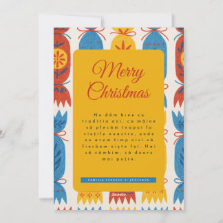 Sarmale and Chill elves Christmas Card  Julkort