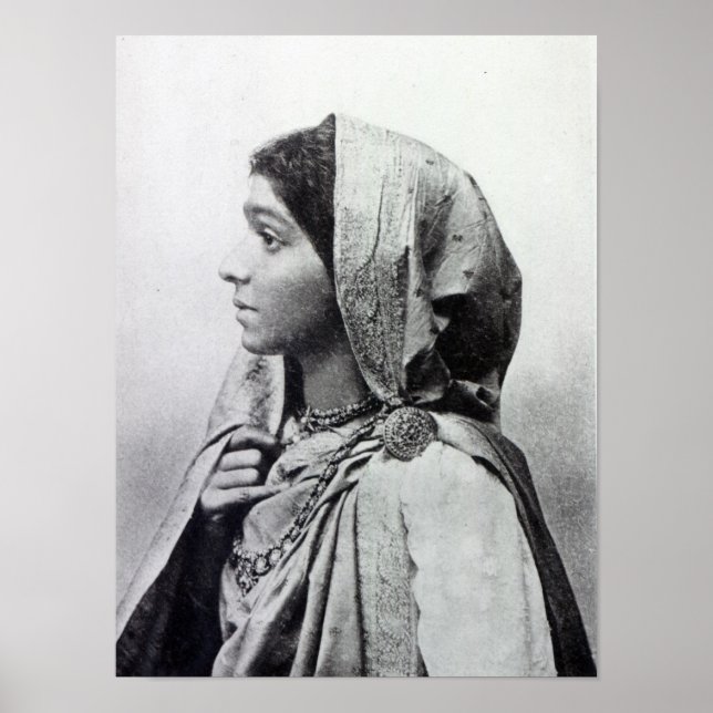 Sarojini Naidu Poster (Framsidan)