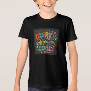 Särpräglad Alltid Cool T-Shirt – Rolig Retrotypogr