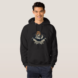 särpräglad känguru hoodie