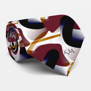 Särpräglad Modern Geometrisk Chic Monogram Slips