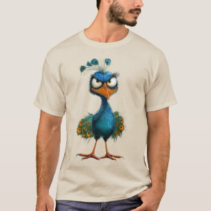 Särpräglad påfågel t shirt