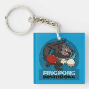 Särpräglad Pingis Binturong Bordtennisspelare