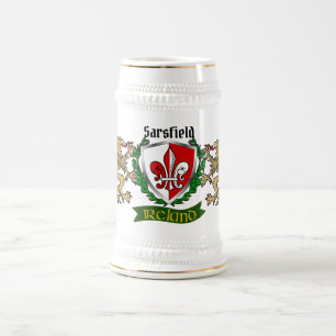 Sarsfield Irish Shield Beer Stein Sejdel