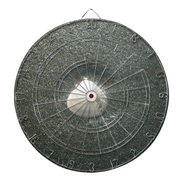 Sårskal i Sand: A Salty Souvenir Darttavla (Framsidan)