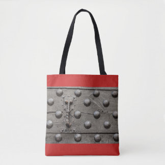 särskild dörr till en borg totebag tygkasse