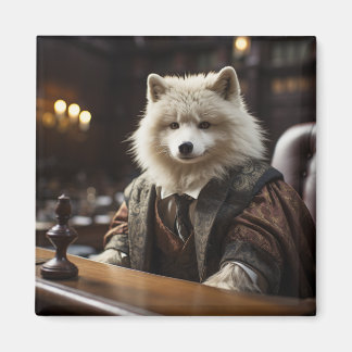 Särskilda djur vid domstolen nr 7 magnet