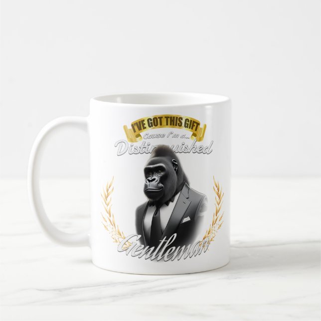 Särskilda gentlemän: Gorilla Edition Kaffemugg (Vänster)